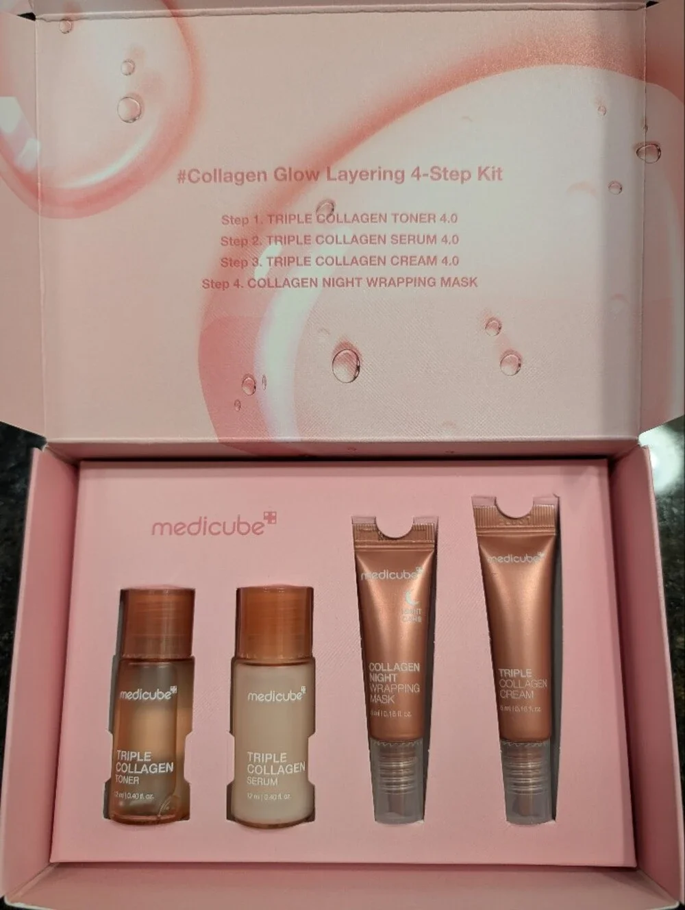 Medicube Collagen Booster Glow Trial Kit K-Beauty Skincare Set